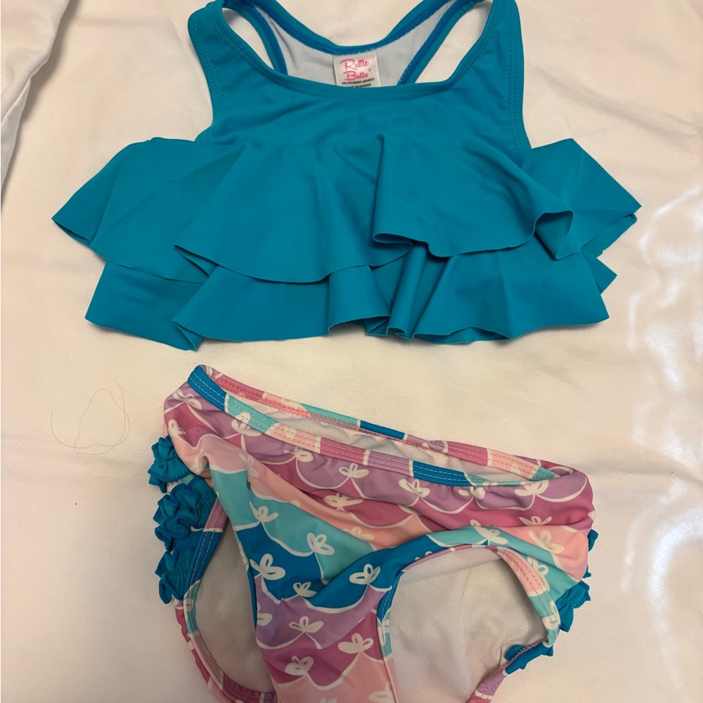 Ruffle Buts 2 piece Bikini 12-18 months